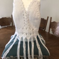 Crochet halter or vest hand made