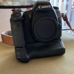 Canon 6D With Battery Grip