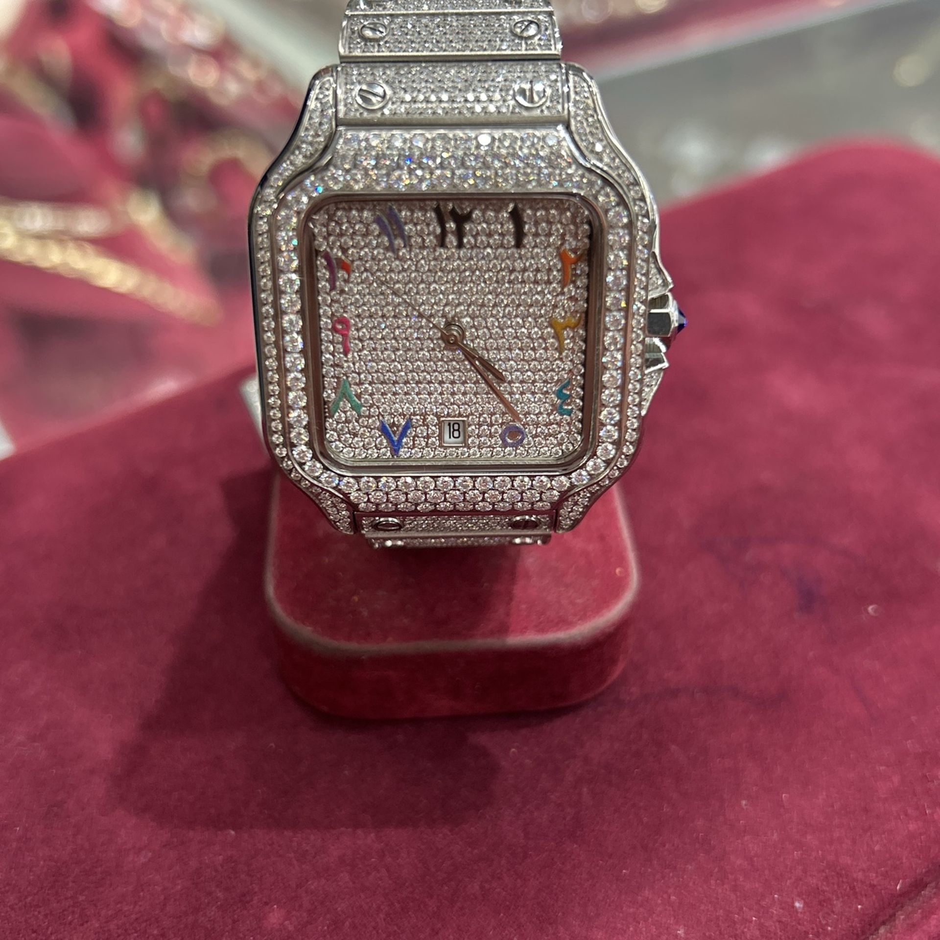 Moissanite Watch 