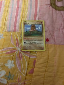 Pokémon card Diglett