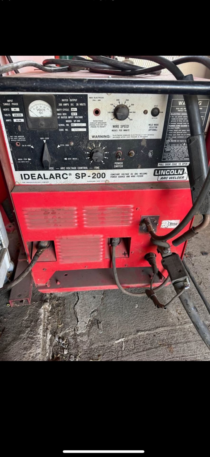 Lincoln Mig Welder