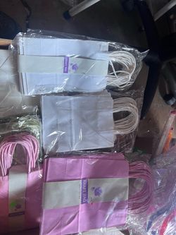 Bolsas para party parquetes de 12 pz grandes 4 paquetes chicos a 3