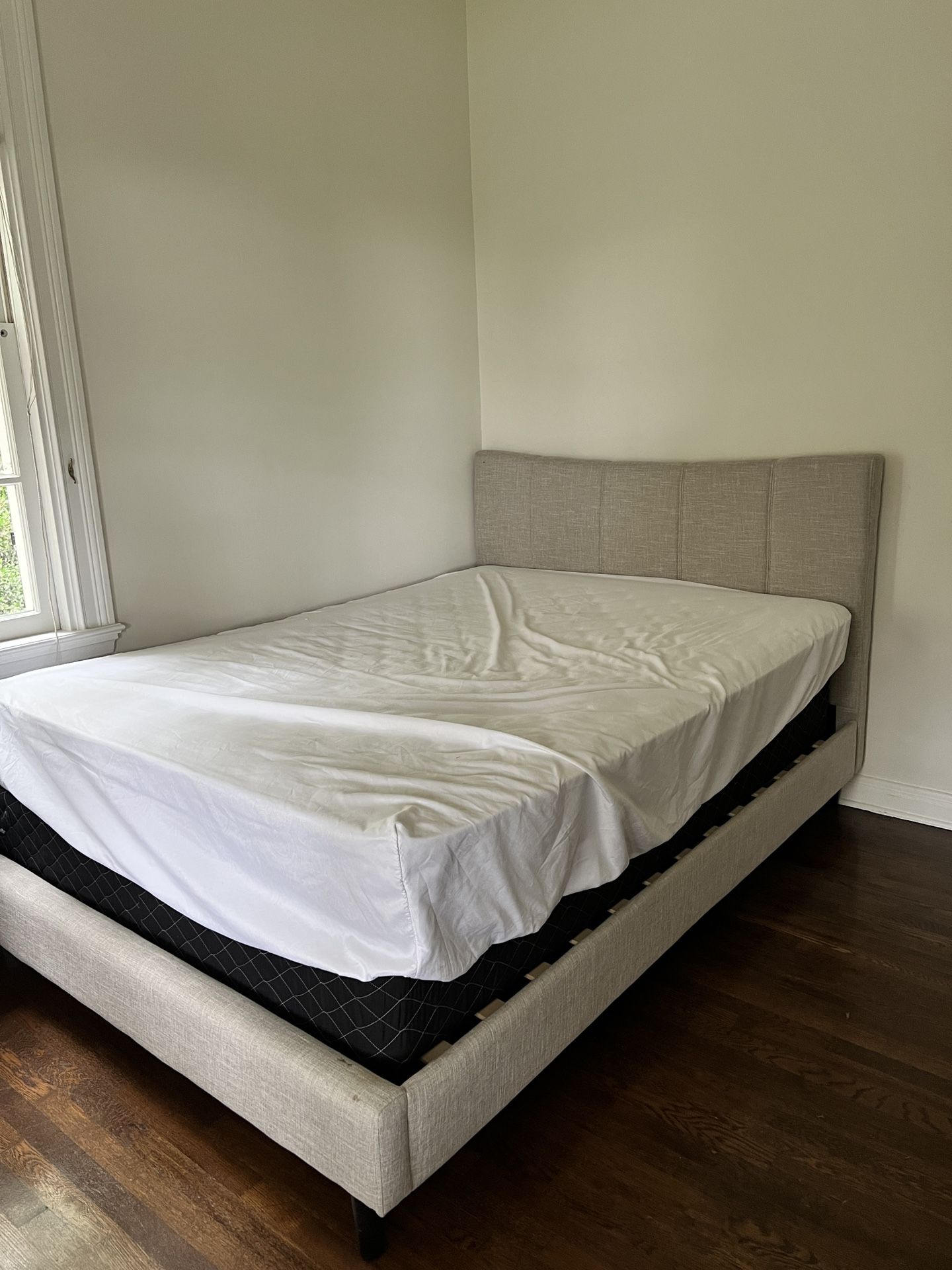 Full Size Bed Frame Pedestal Bed