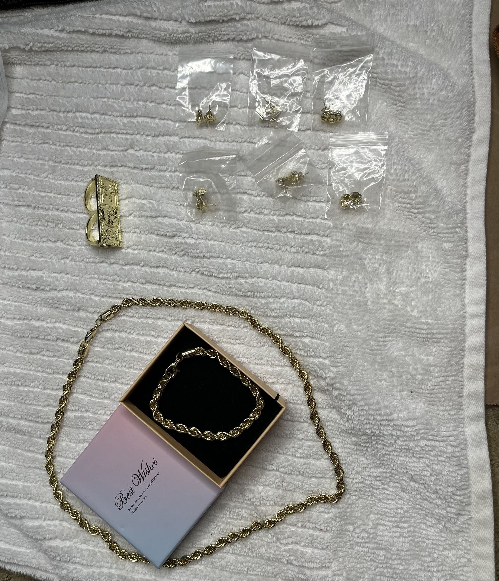 14k Gold Plated Jewelry (read Description)