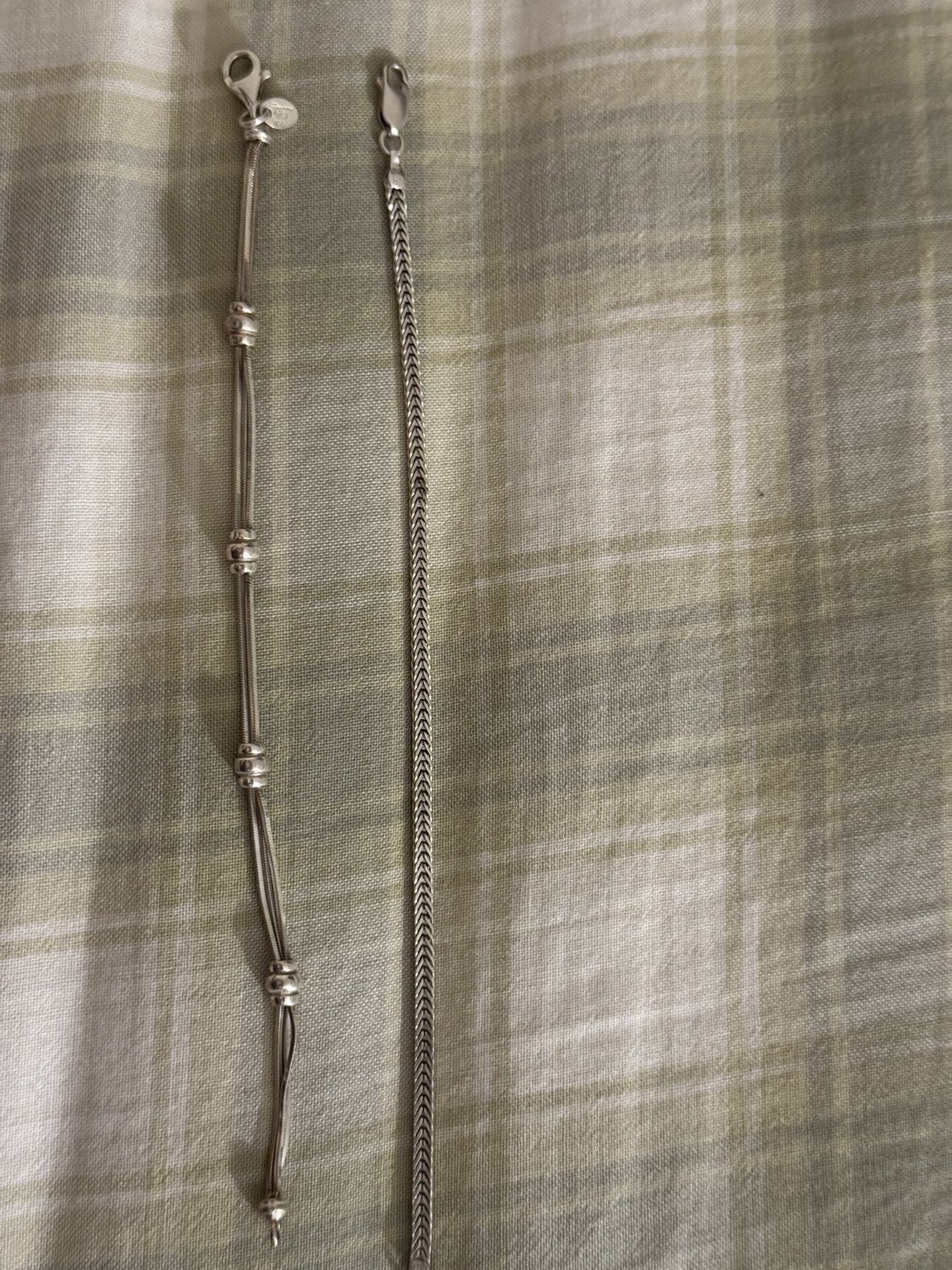 925 Italy Silver Bracelets