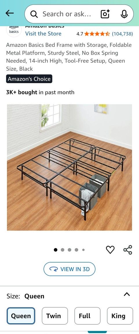 Queen Bed Frame