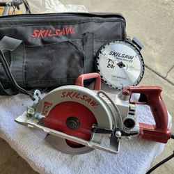 SKILSAW SHD77M 7-1/4” Magnesium Worm Drive Circular Saw 