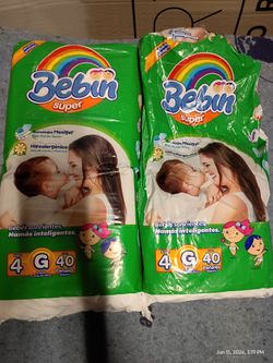 Baby diapers size 4 50 count