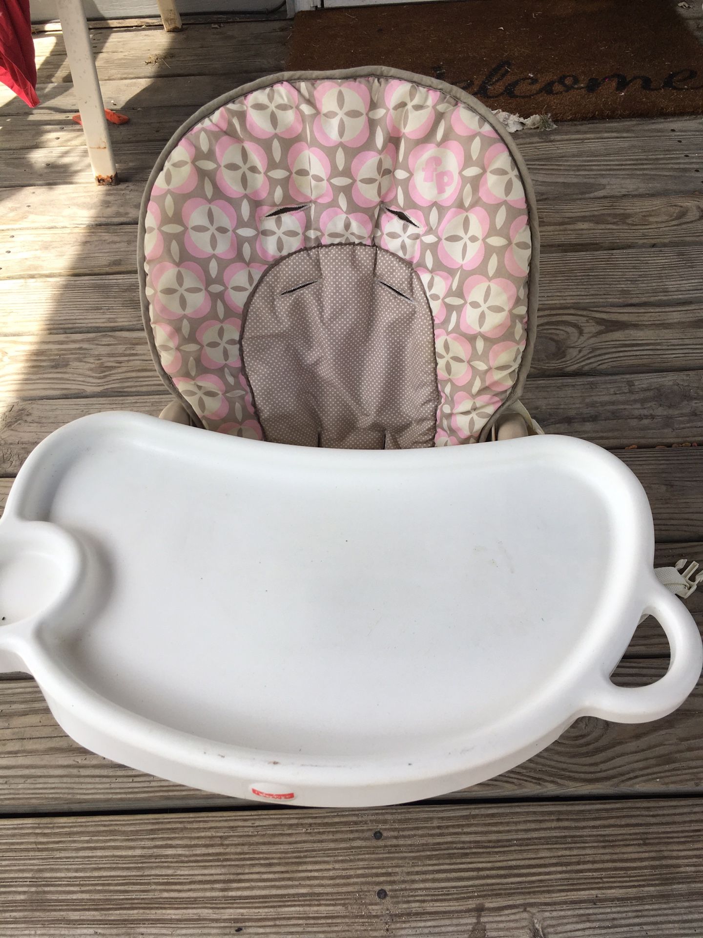 Booster high chair