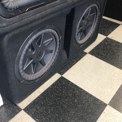 Kicker Dual CompVR 12 Dual Ported Subwoofer Box