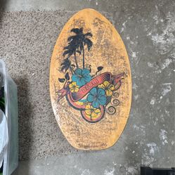 35 Inch Wood Skimboard