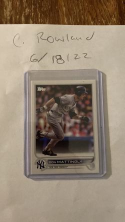  Topps 2022 series 2 Don Mattingly SP card
