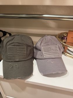 Distressed Look Baseball Hats Both For $20 Total