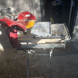 Mk100 Tile Saw and Stand