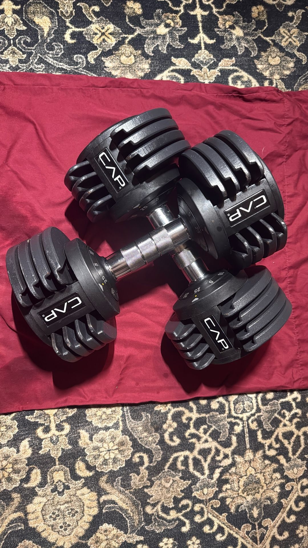 CAP Barbell Adjustable Dumbells