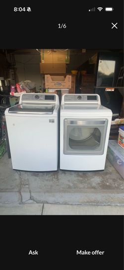 Samsung washer and gas dryer