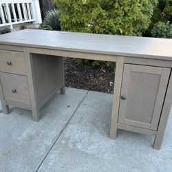 Solid Wood Office Desk Hemnes Furniture Great Condition Originally $538