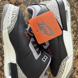 Jordan 3 black cement