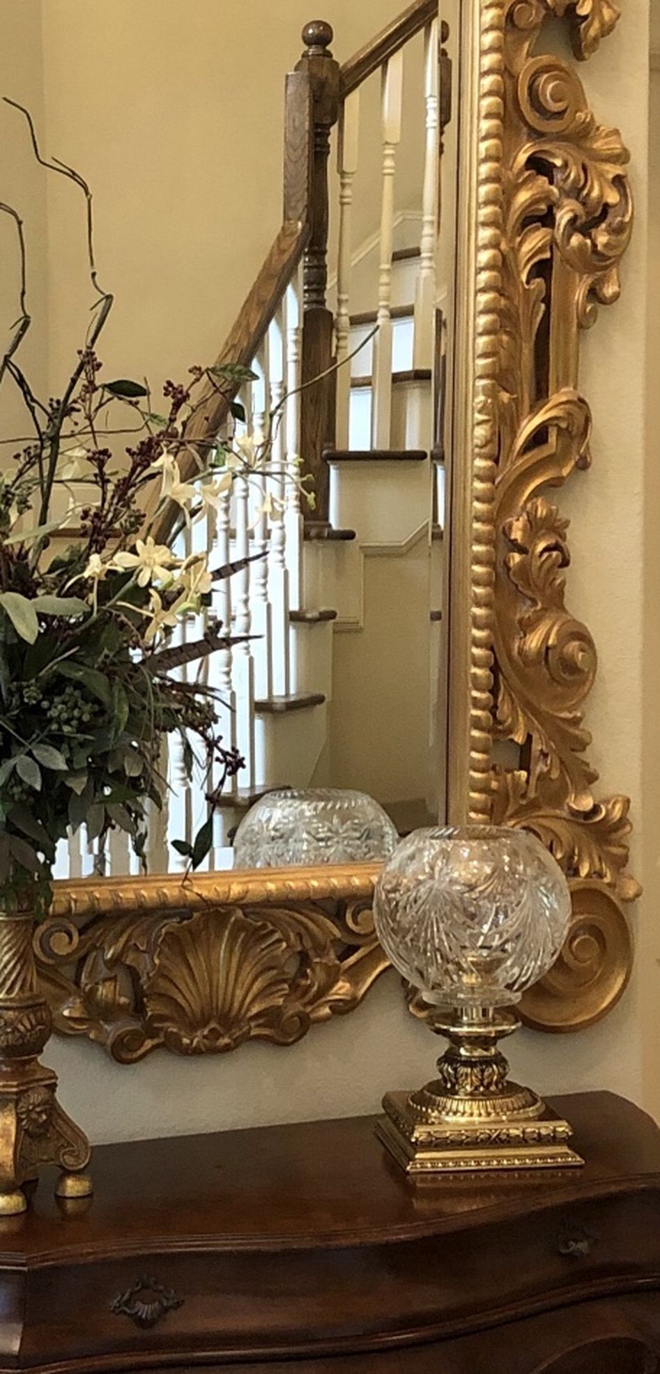 Extremely Large Wall Mirror Vintage 4’x6’