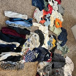 12 Month Boy Bundle Of Clothes 