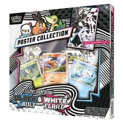 Pokemon Black Bolt White Flare Poster Collection 
