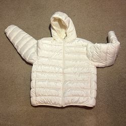 Men’s Puffer Jacket Creme Color way Brand New Size Xl
