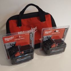 Milwaukee Red Lithium Hight Output XC 8.0 Battery  18 Volts