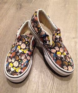 VANS X Peanuts Snoopy & Friends Slip-On Shoes