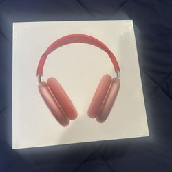 Red airpod maxes