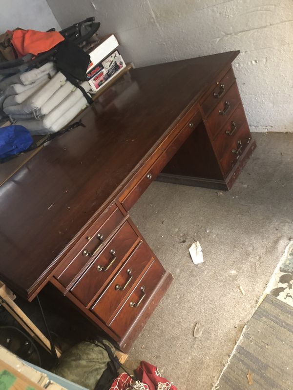 Solid cherry wood desk. for Sale in Pittsburgh, PA OfferUp