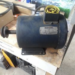 5hp Mustang Electric Motor 230v 2 Stage