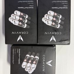 Coravin Argon Capsules 6-Pack ×3 (18 Capsules) – NEW – Only $60!