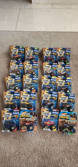 Hot Wheels Monster Jam Die-cast monster trucks