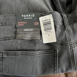 Women Torrid. Jeans  Size 18