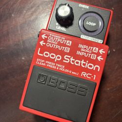 Loop Station Boss RC-1