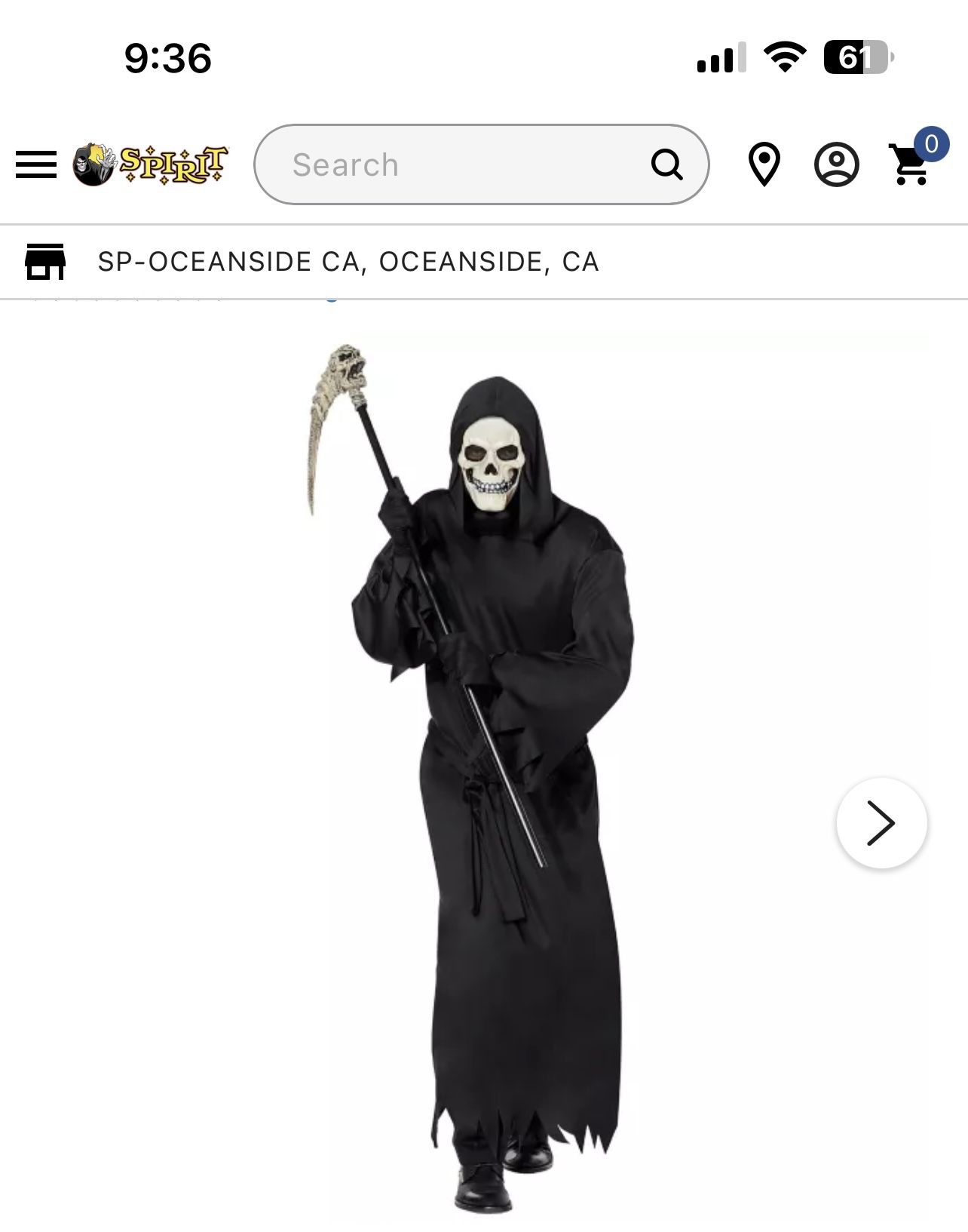 Adult Grim Reaper Robe