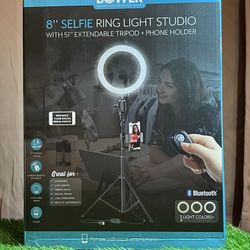 Bower 8" Selfie Ring Studio Light