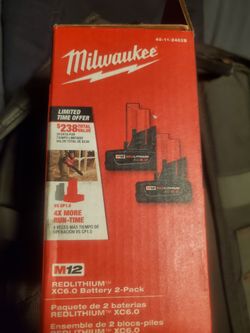 Milwaukee M12 Xc6.0