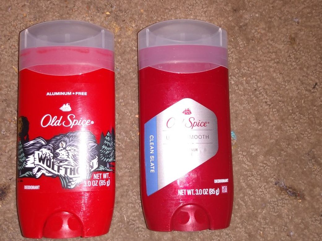 2 Brand New Old Spice Deodorant Sticks