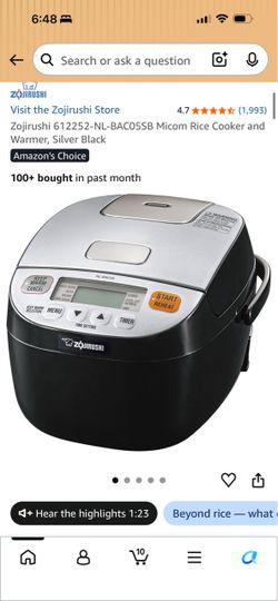 Zojirushi rice cooker