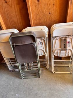 Folding chairs