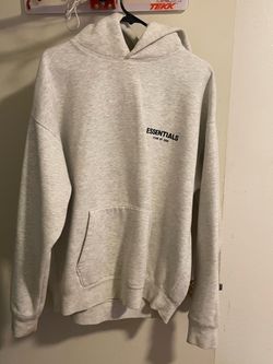 Essentials Hoodie Light Oatmeal Size M
