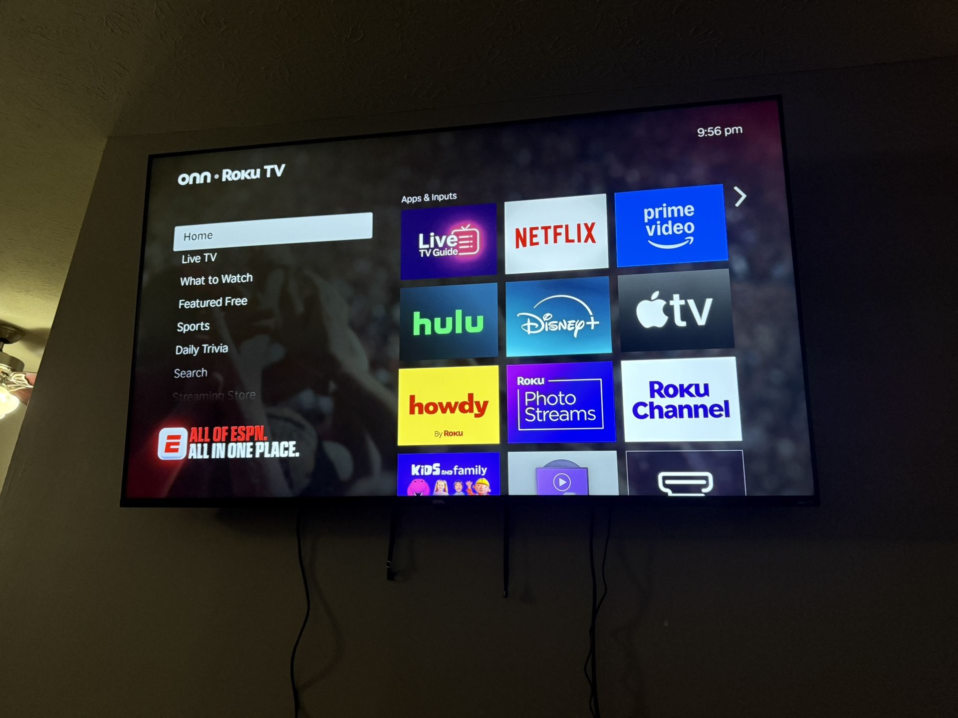 65” Flat Screen Tv
