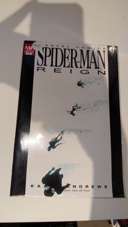 Spider-Man: Reign #2 Variant Cover - Black Suit Spider-Man in Snow