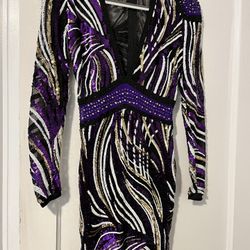 Beautiful Sequins Dress SIZE SMALL $99