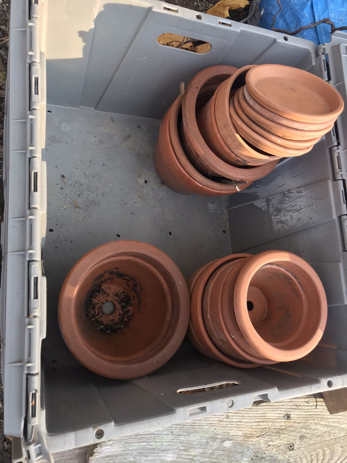 Bundle Of Ceramic Flower Pots