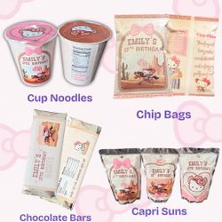 Custom Hello kitty Party Favors