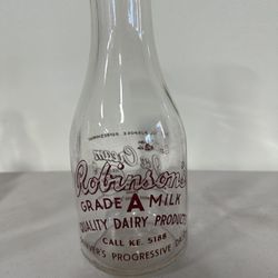 Vintage Milk Bottle 