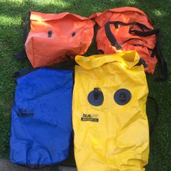 Waterproof Backpacks, 4 Bags
