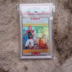 Patrick Mahomes Rc Psa Mint 9 